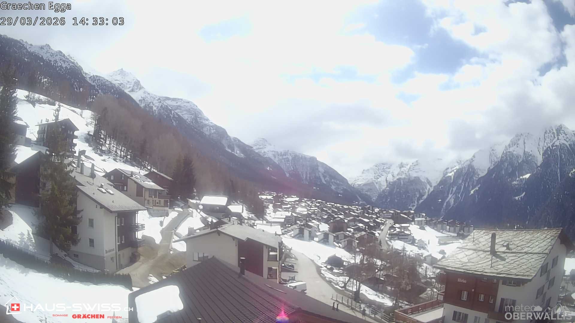 Archived image Webcam Egga - Grächen