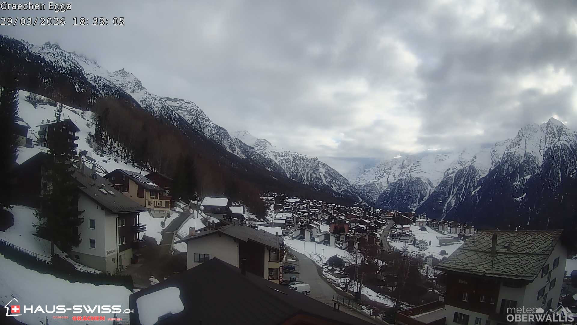 Archived image Webcam Egga - Grächen