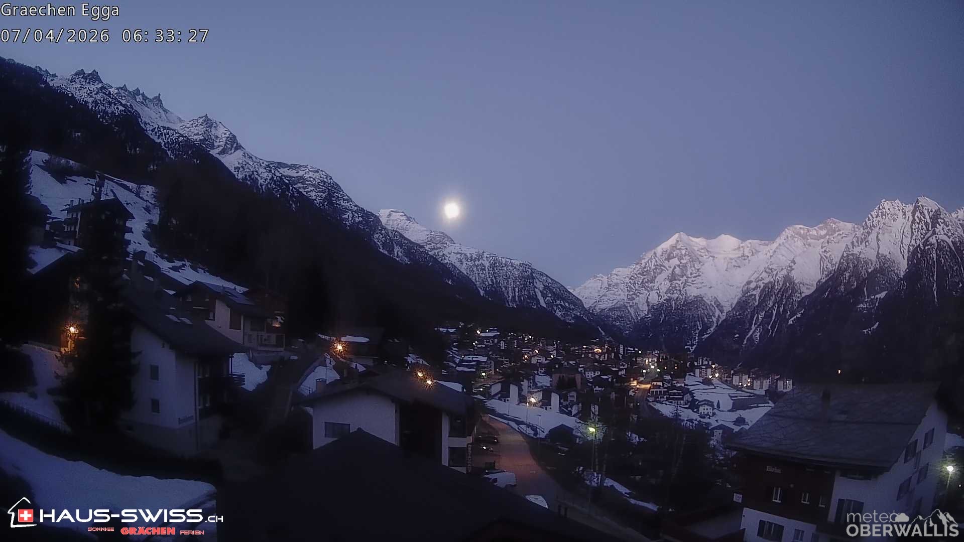 Archived image Webcam Egga - Grächen