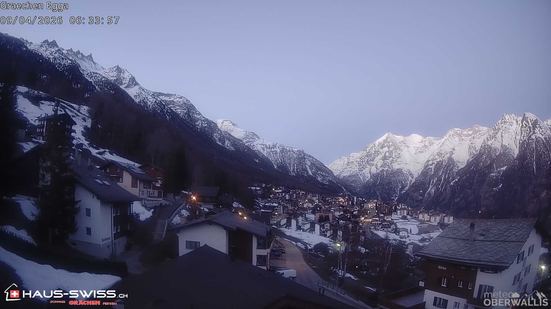 Archived image Webcam Egga - Grächen