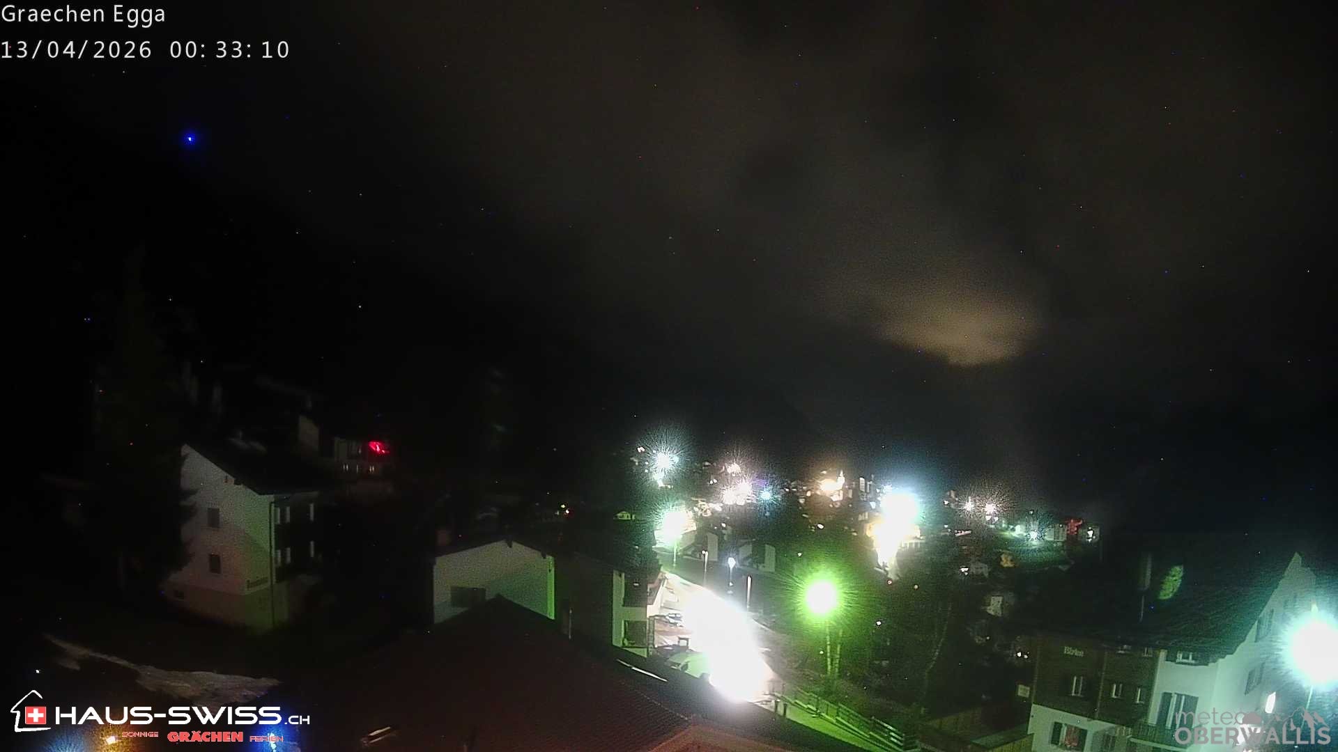 Archiv Foto Webcam Egga - Blick nach Grächen