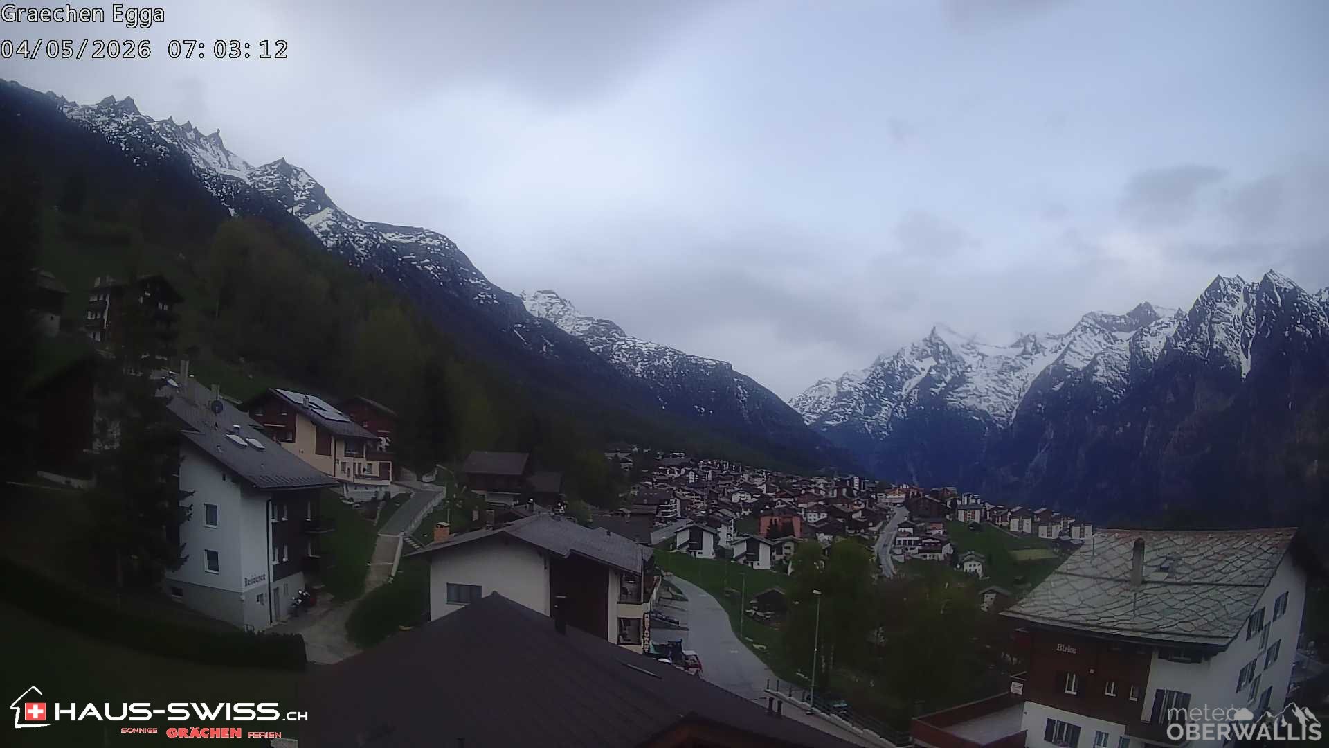 Archived image Webcam Egga - Grächen