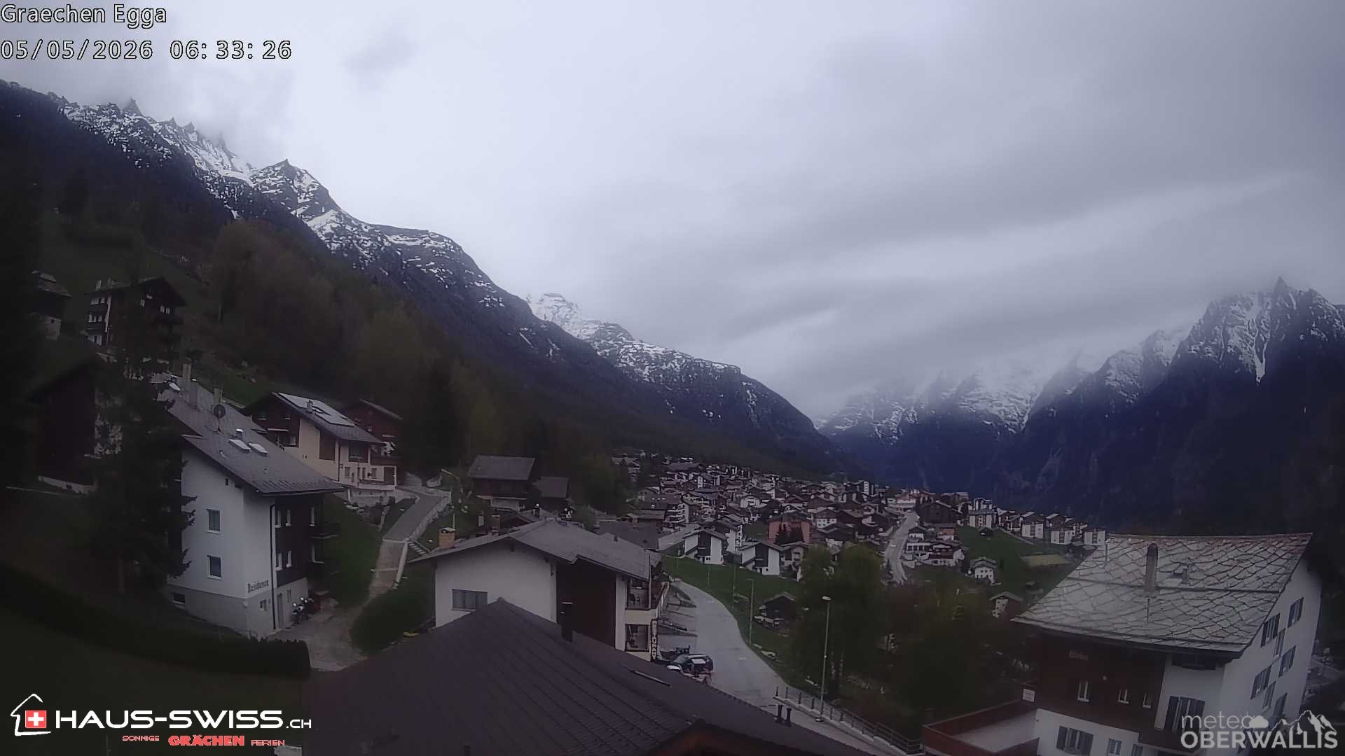 Archived image Webcam Egga - Grächen