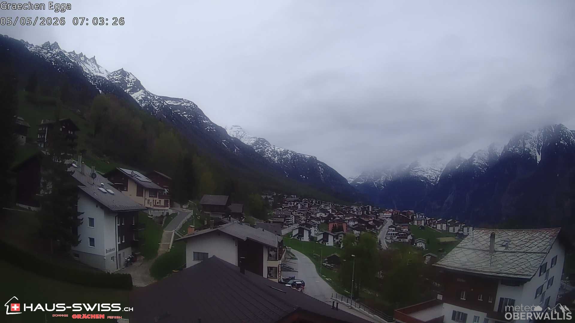 Archived image Webcam Egga - Grächen
