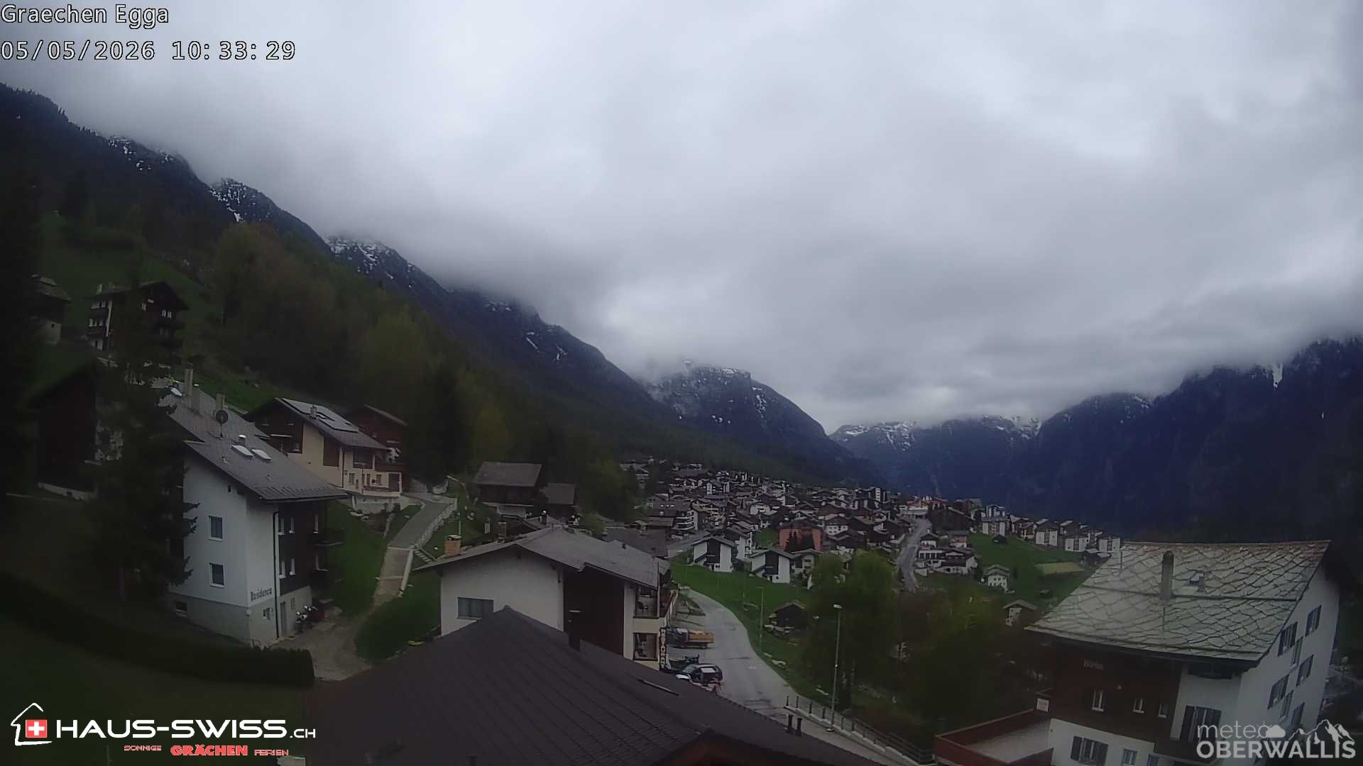 Archived image Webcam Egga - Grächen