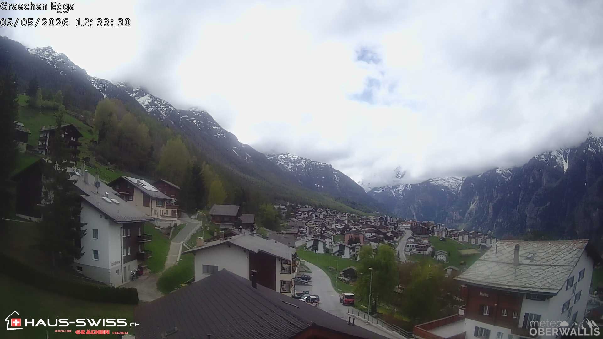 Archived image Webcam Egga - Grächen