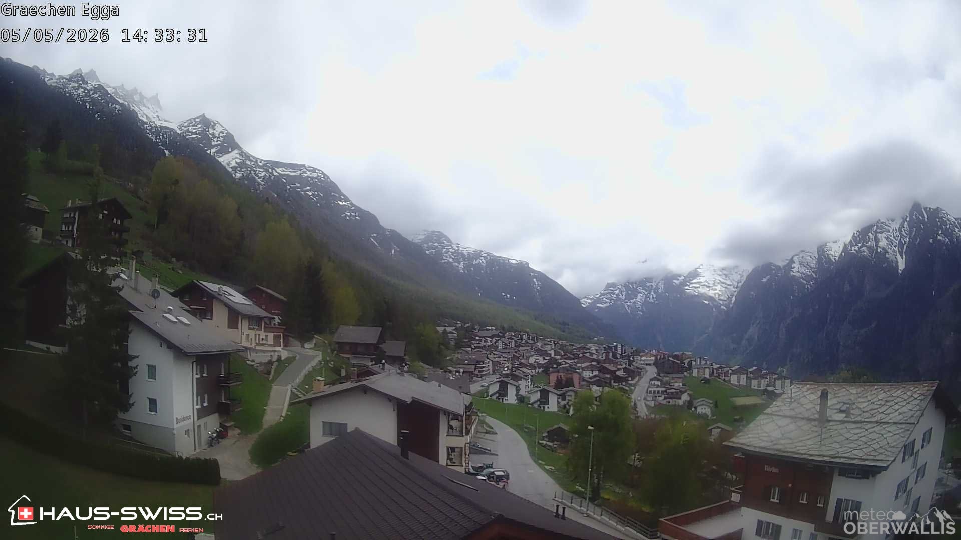 Archived image Webcam Egga - Grächen
