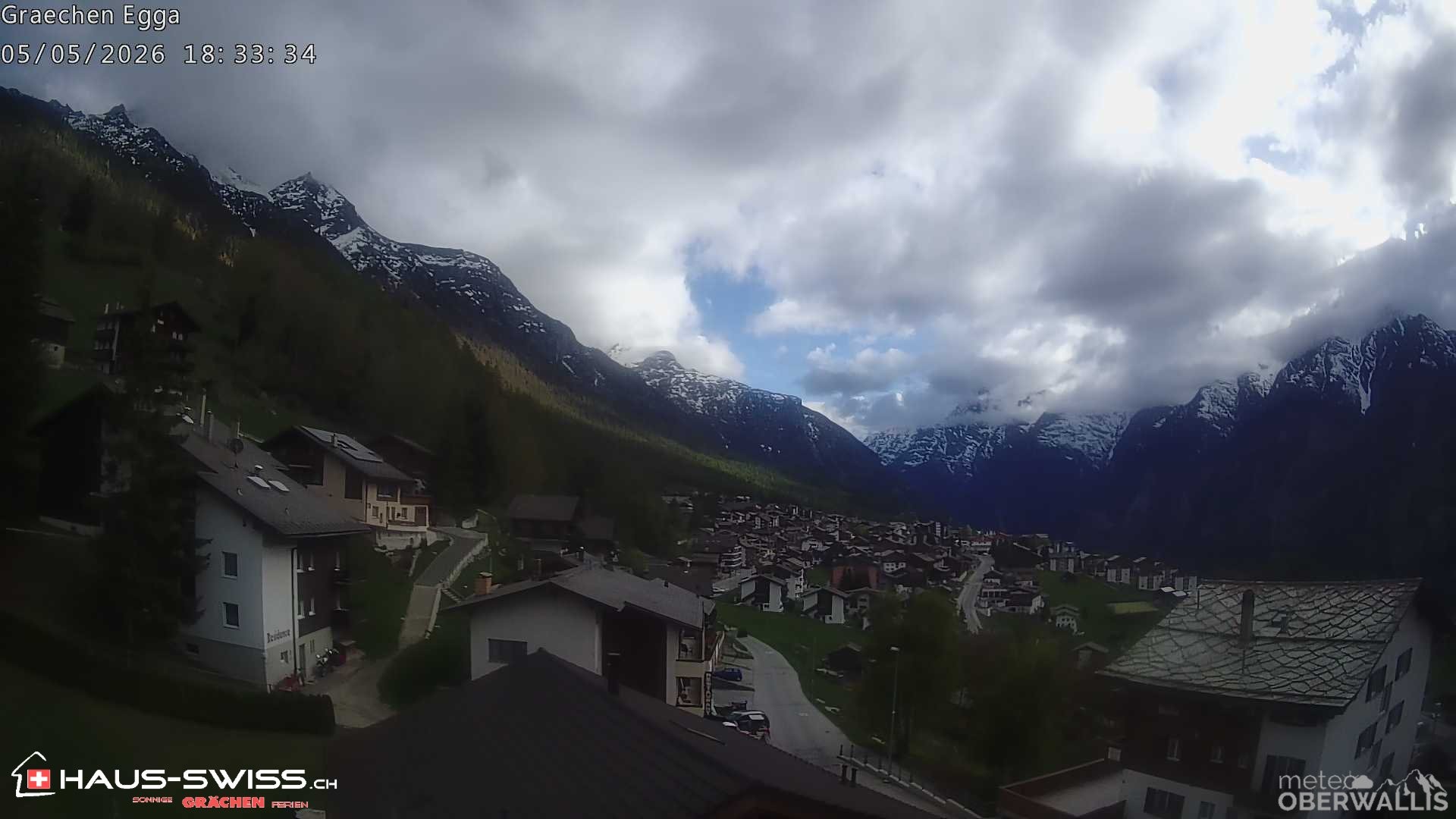 Archived image Webcam Egga - Grächen