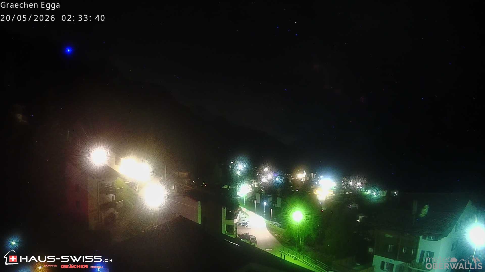 Archiv Foto Webcam Egga - Blick nach Grächen