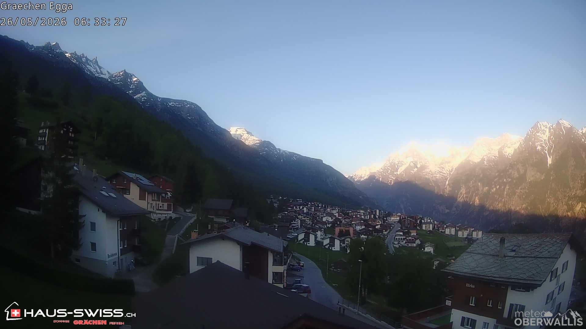 Archived image Webcam Egga - Grächen
