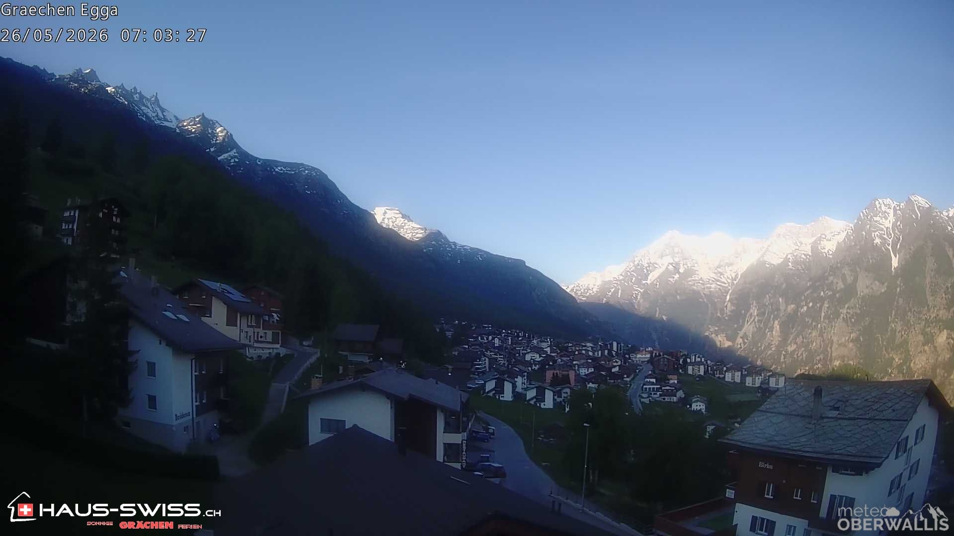 Archived image Webcam Egga - Grächen