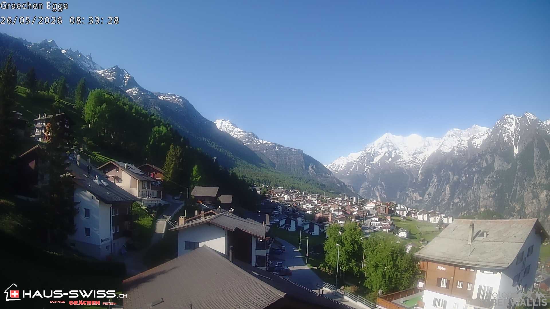 Archived image Webcam Egga - Grächen