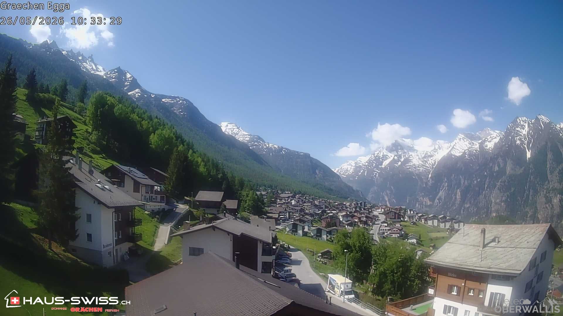 Archived image Webcam Egga - Grächen