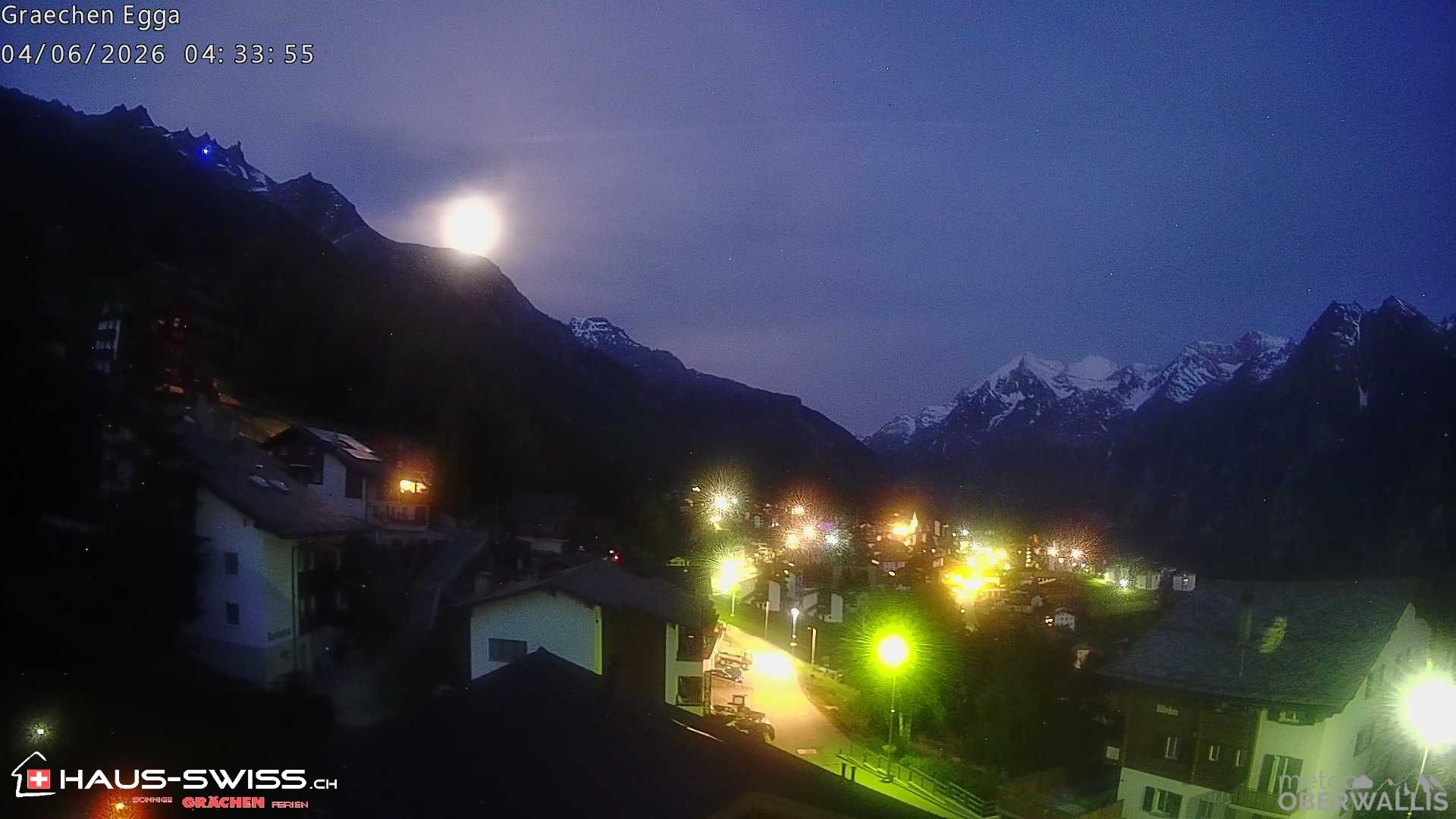 Archived image Webcam Egga - Grächen