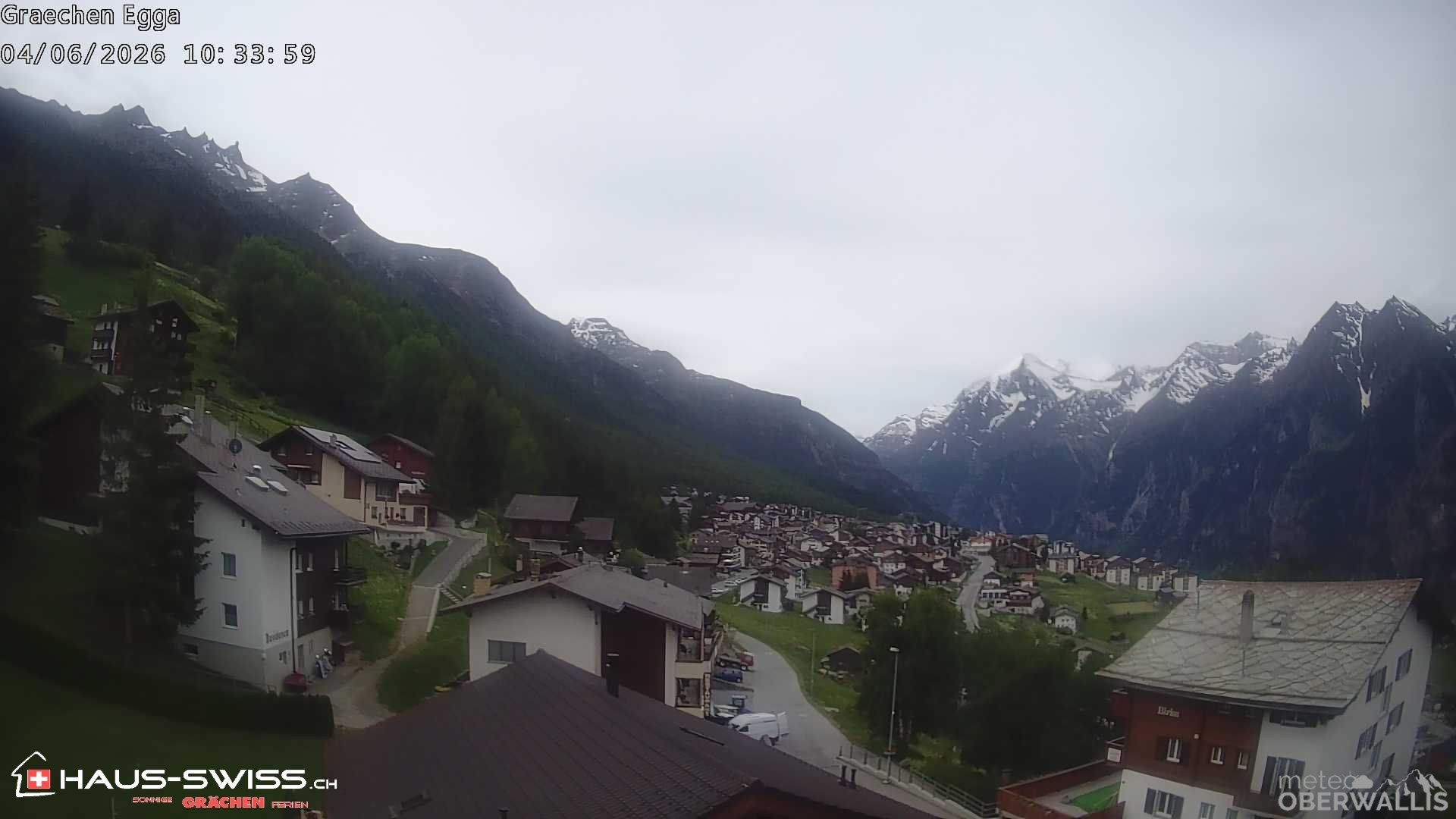 Archived image Webcam Egga - Grächen