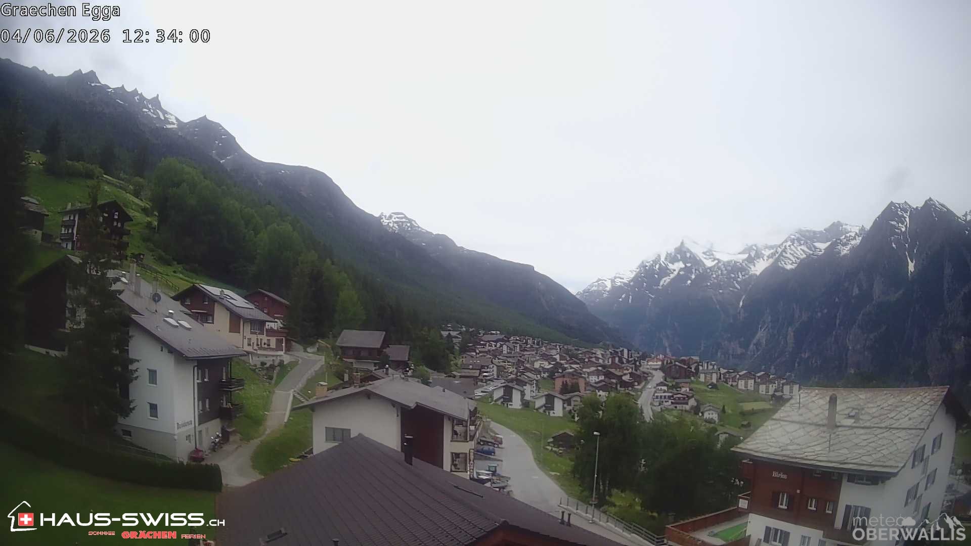 Archived image Webcam Egga - Grächen