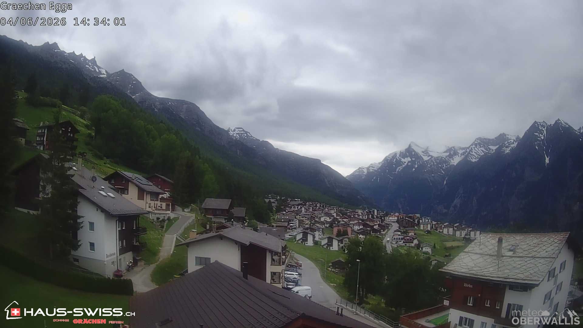 Archived image Webcam Egga - Grächen