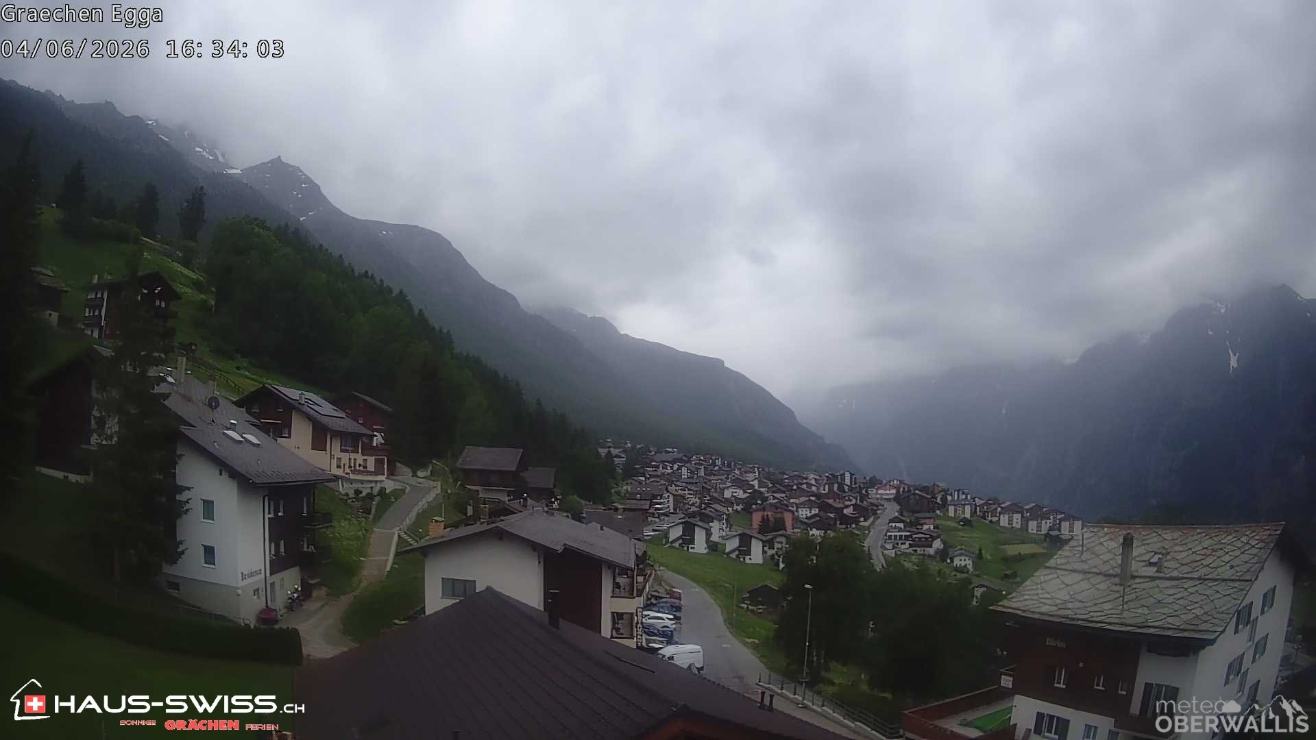 Archived image Webcam Egga - Grächen