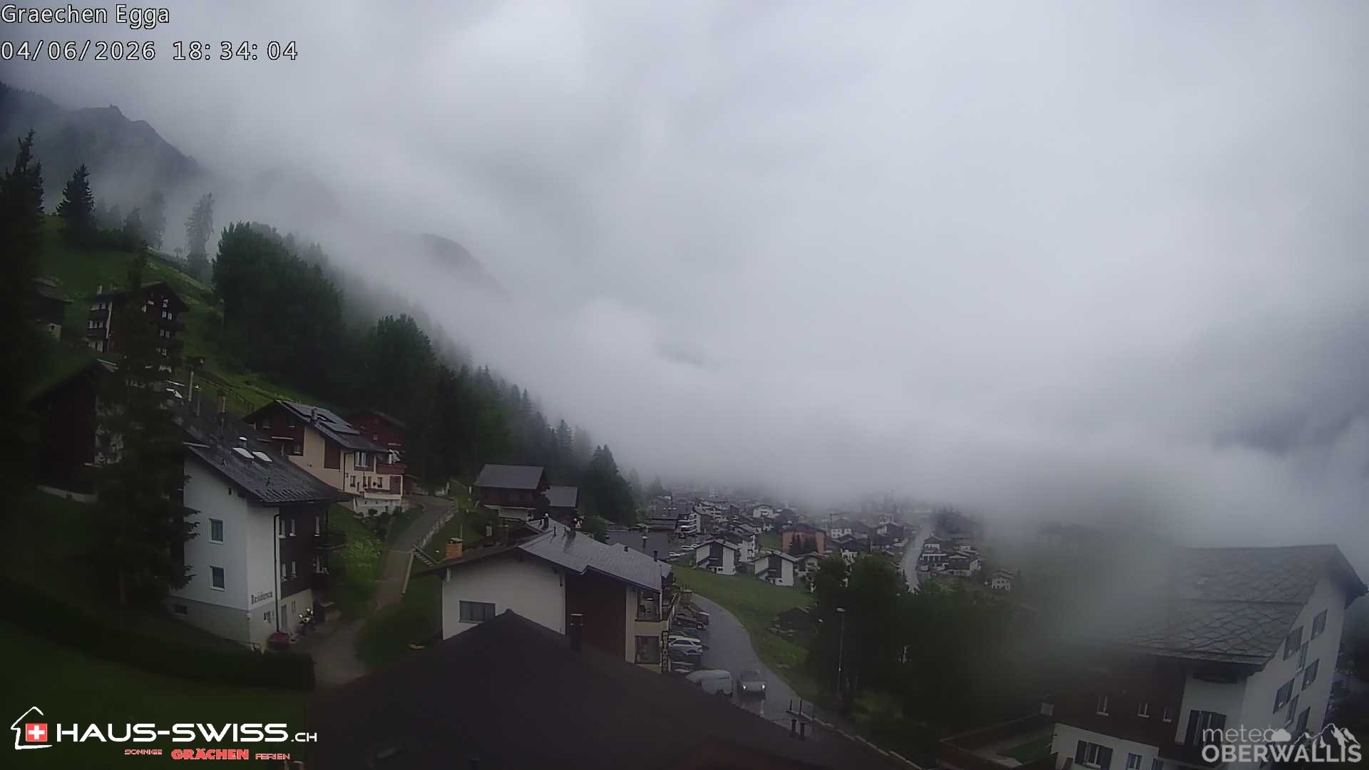 Archived image Webcam Egga - Grächen