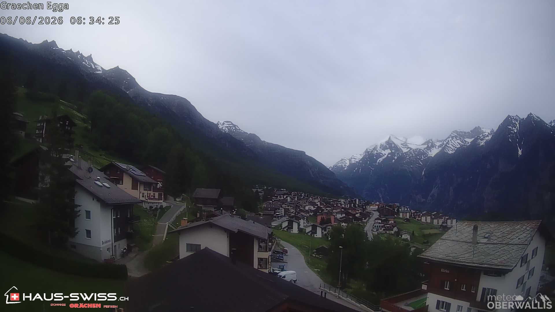 Archived image Webcam Egga - Grächen