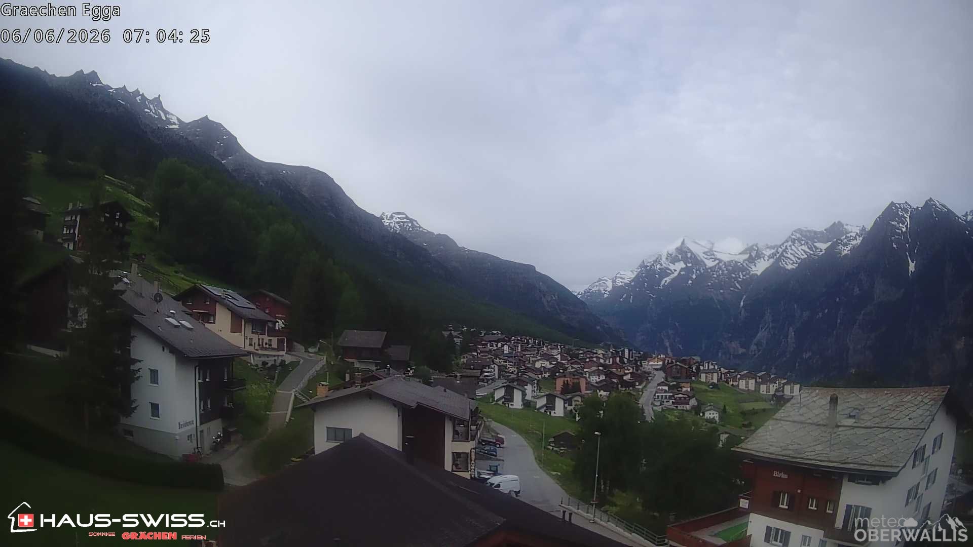 Archived image Webcam Egga - Grächen
