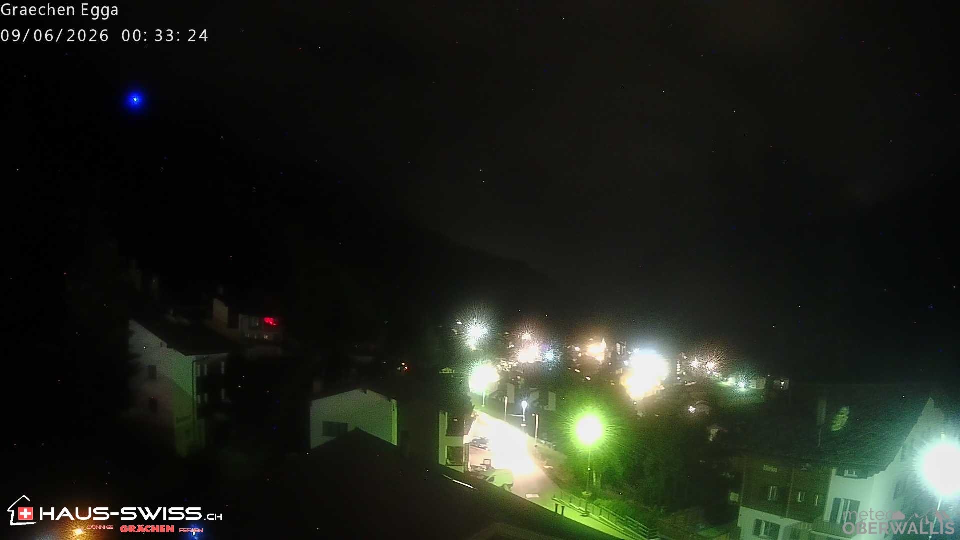 Archiv Foto Webcam Egga - Blick nach Grächen
