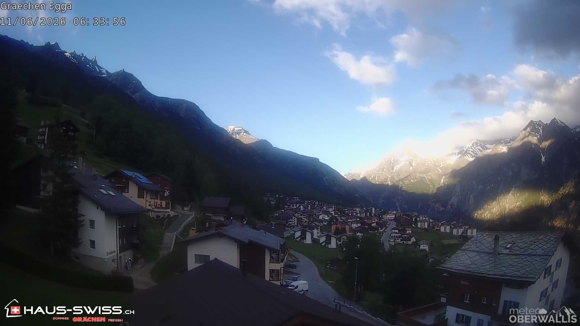 Archived image Webcam Egga - Grächen
