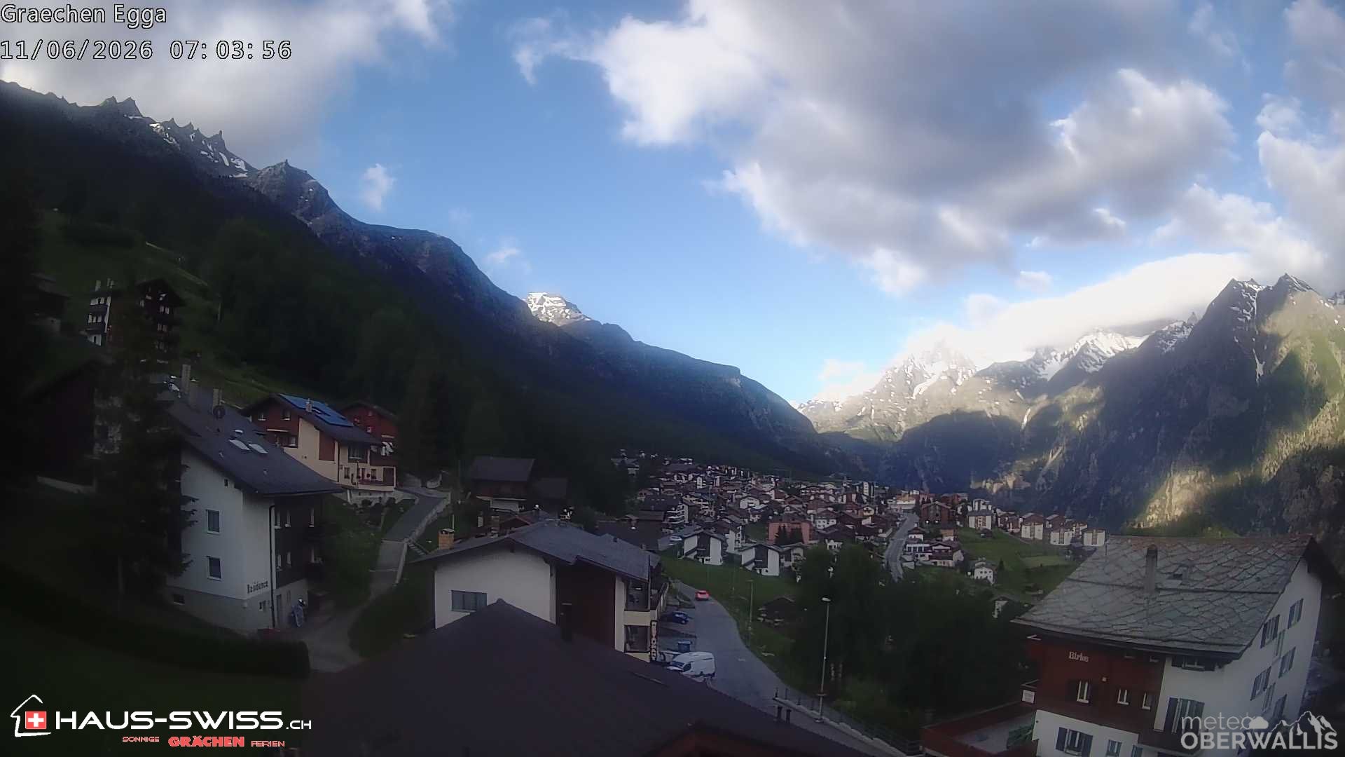 Archived image Webcam Egga - Grächen