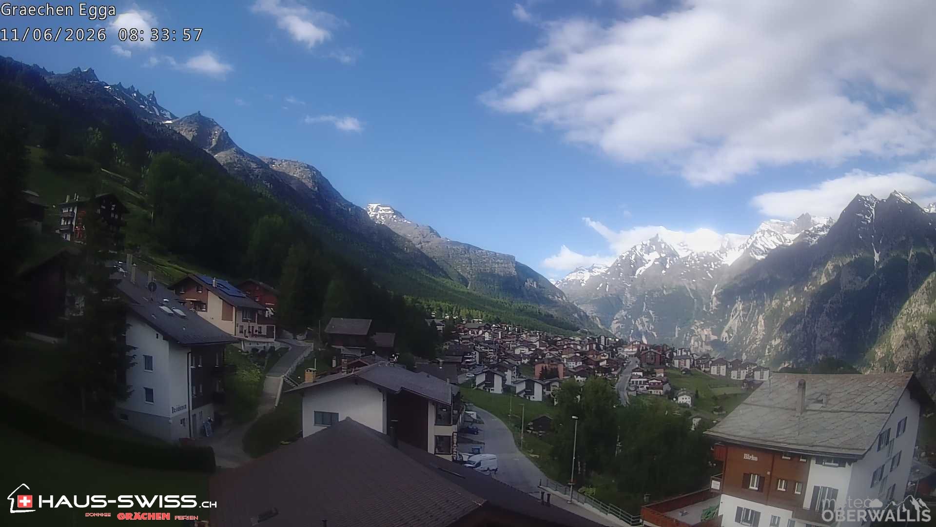 Archived image Webcam Egga - Grächen