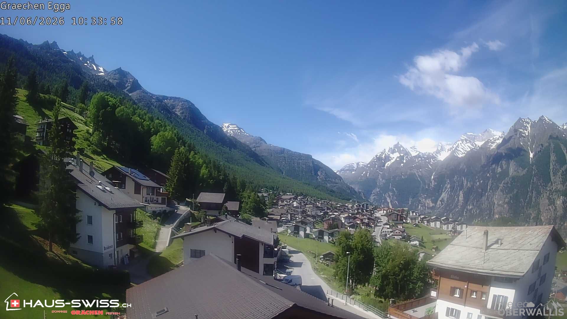Archived image Webcam Egga - Grächen