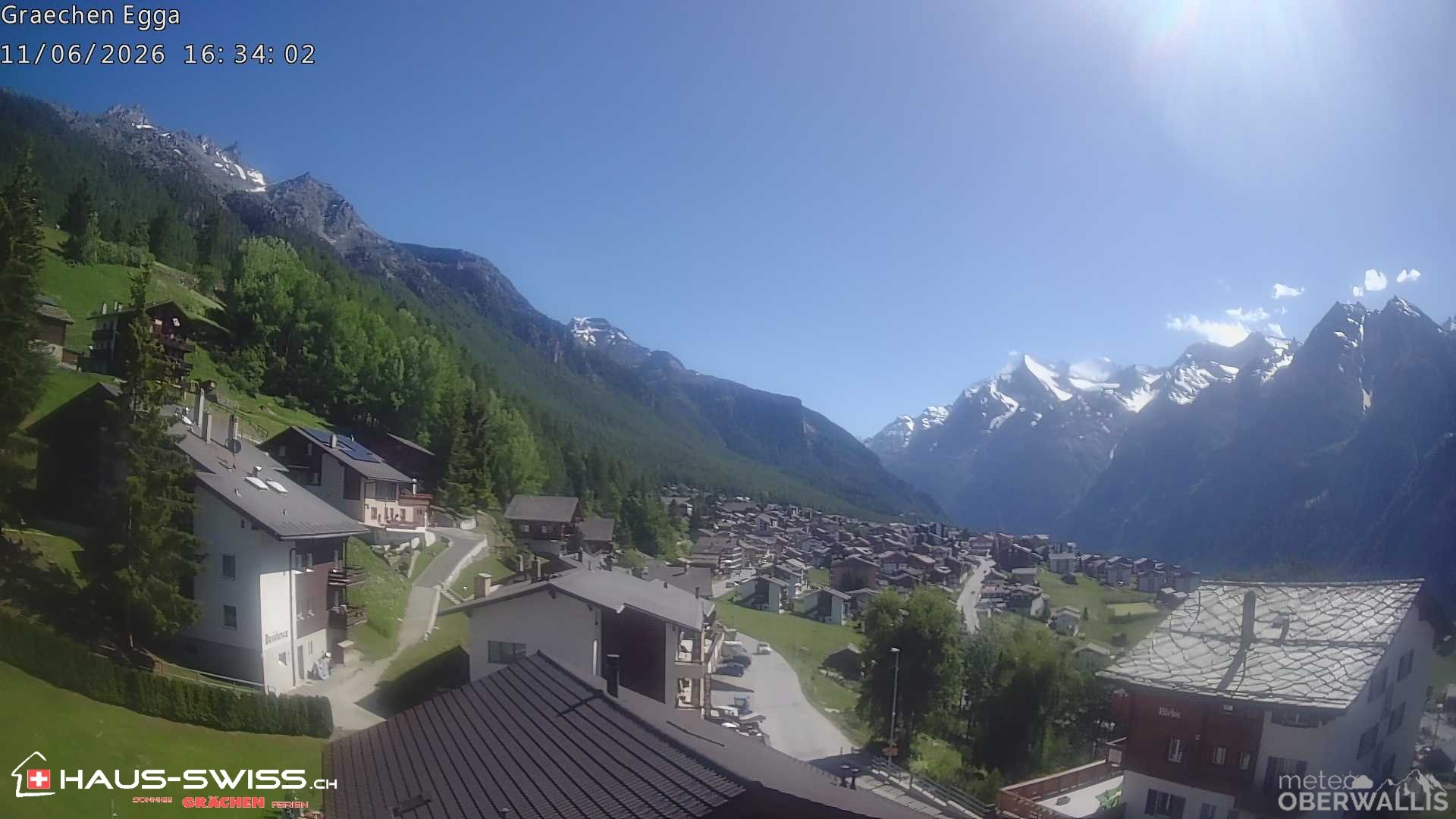 Archived image Webcam Egga - Grächen