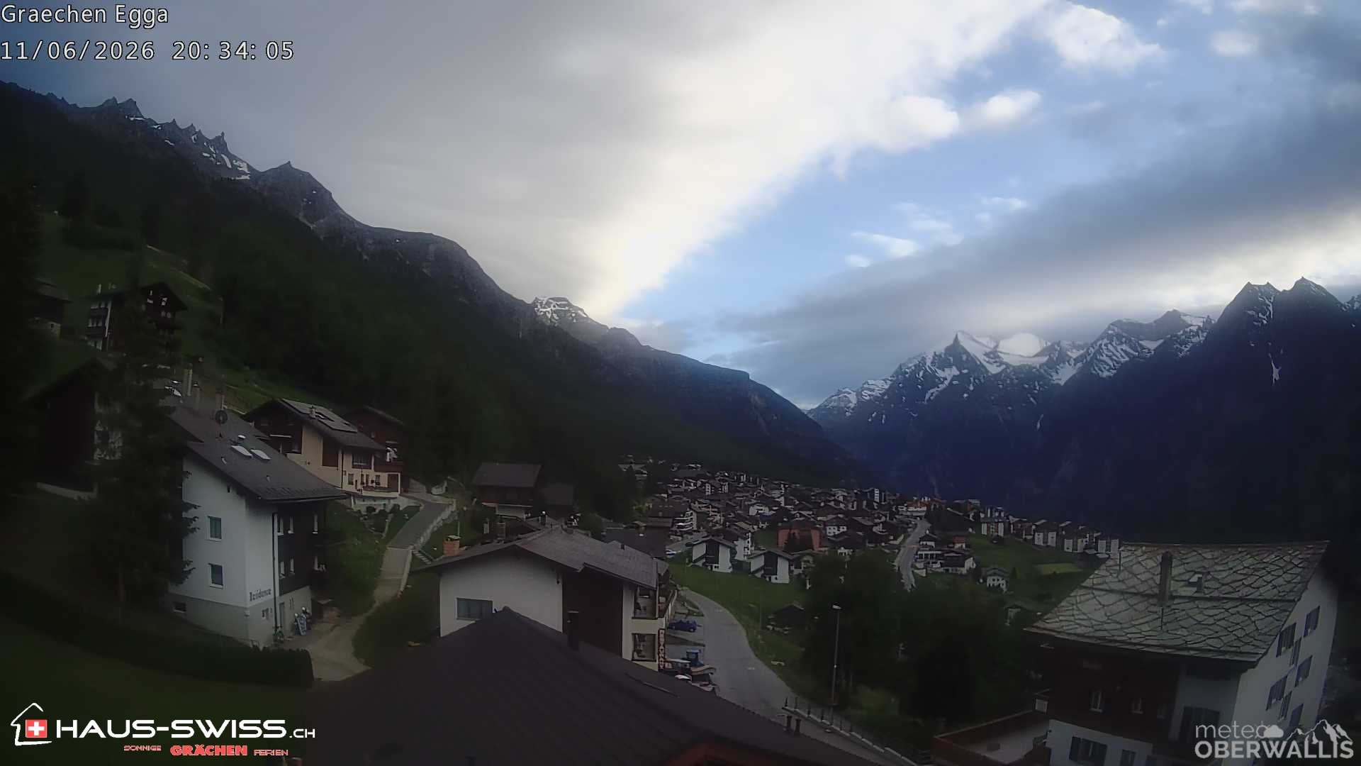 Archived image Webcam Egga - Grächen