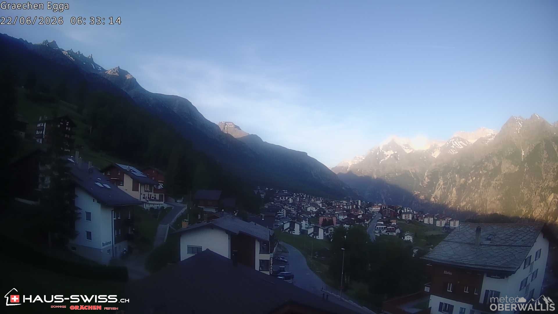Archived image Webcam Egga - Grächen