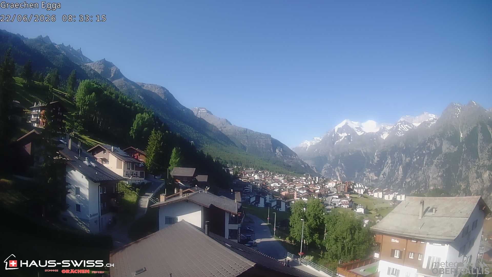 Archived image Webcam Egga - Grächen