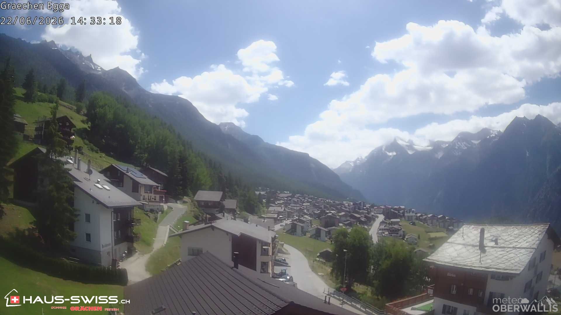 Archived image Webcam Egga - Grächen