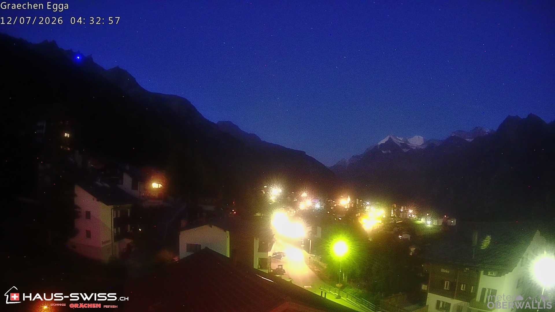Archived image Webcam Egga - Grächen