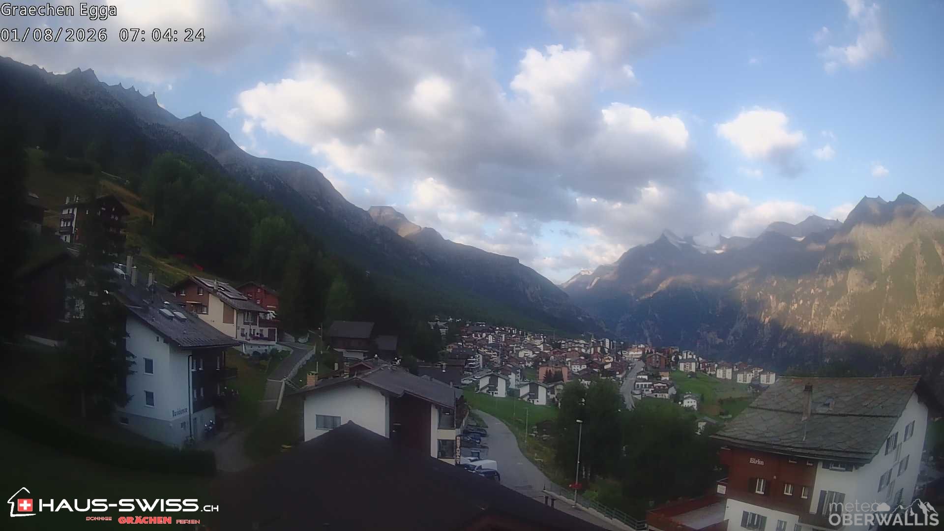 Archived image Webcam Egga - Grächen