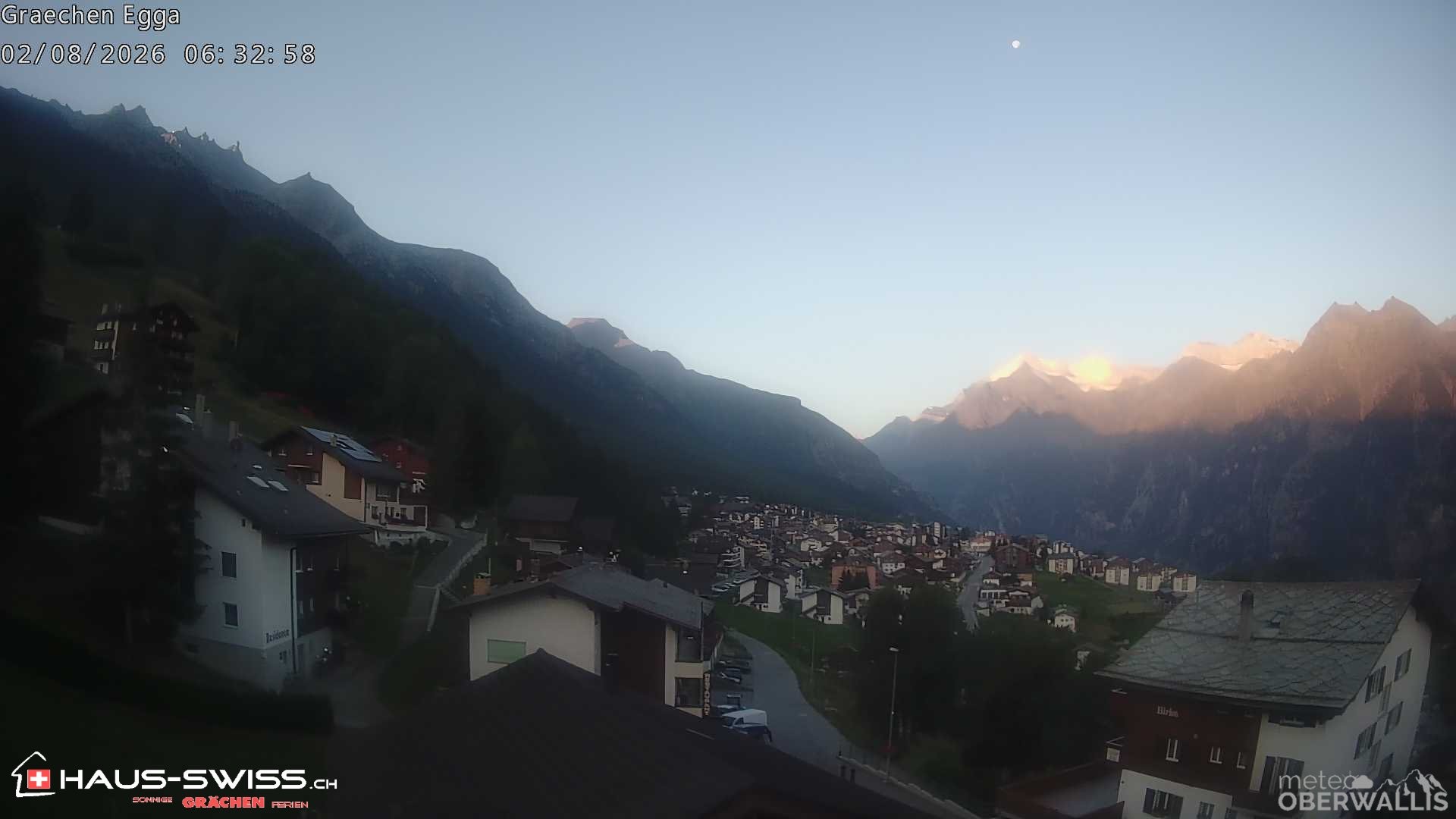 Archived image Webcam Egga - Grächen