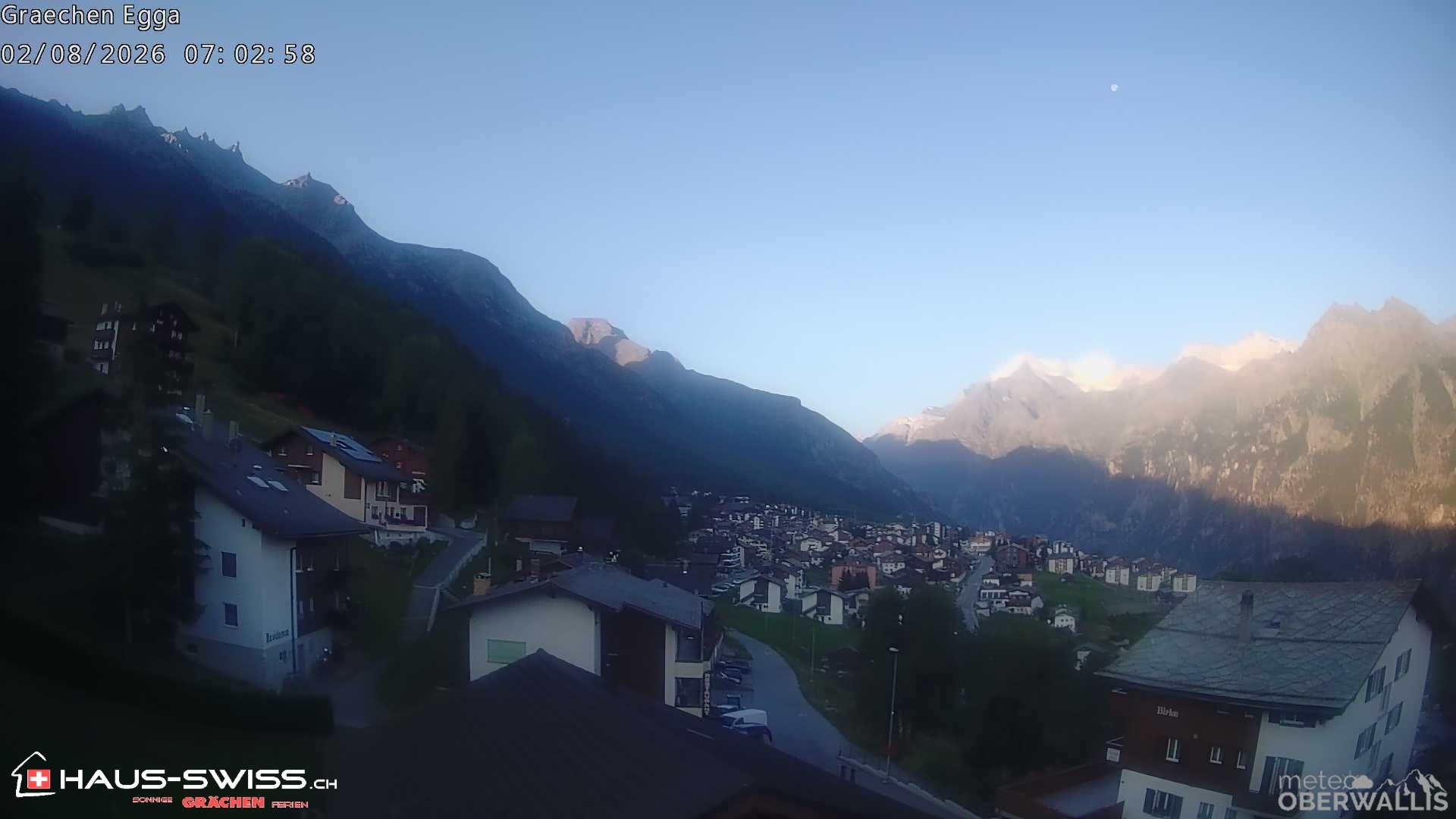 Archived image Webcam Egga - Grächen