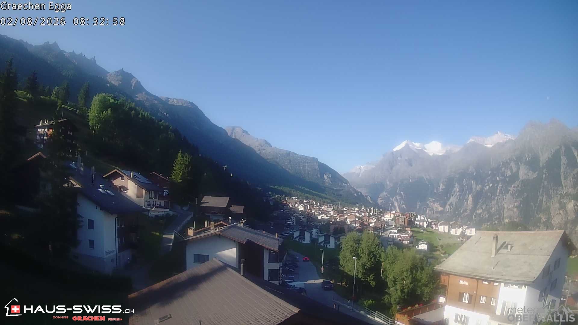 Archived image Webcam Egga - Grächen