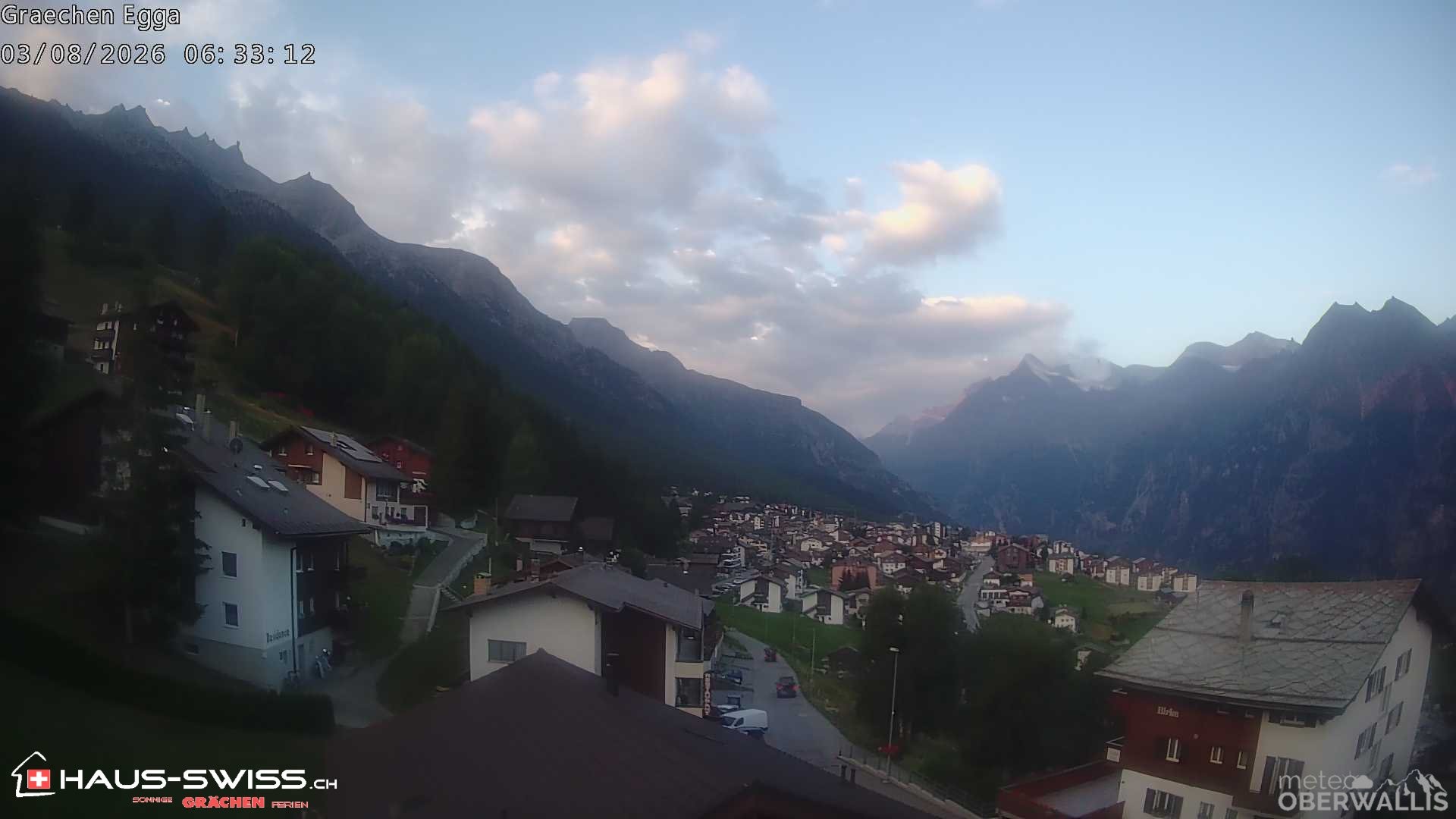 Archived image Webcam Egga - Grächen