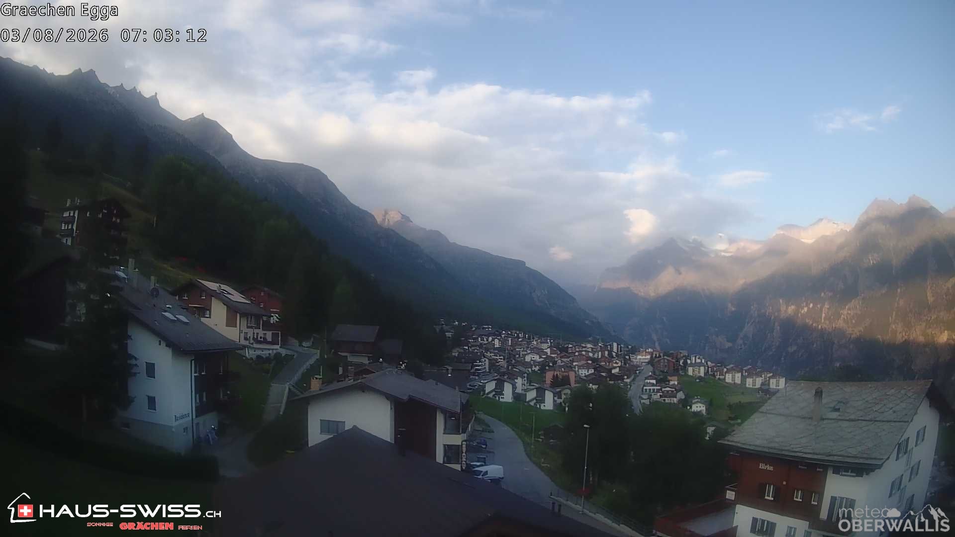 Archived image Webcam Egga - Grächen