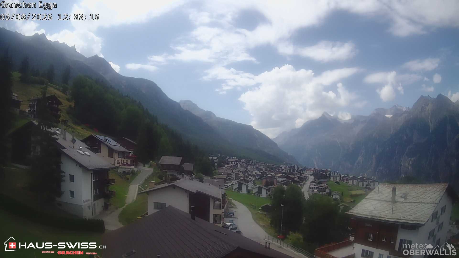 Archived image Webcam Egga - Grächen