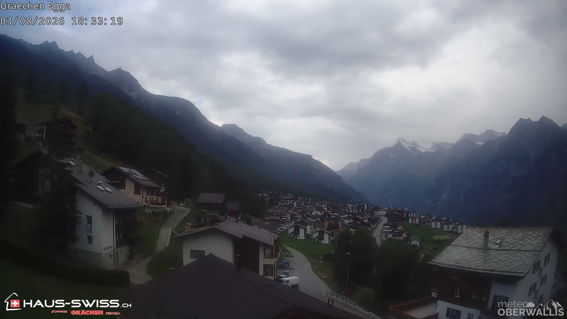 Archived image Webcam Egga - Grächen