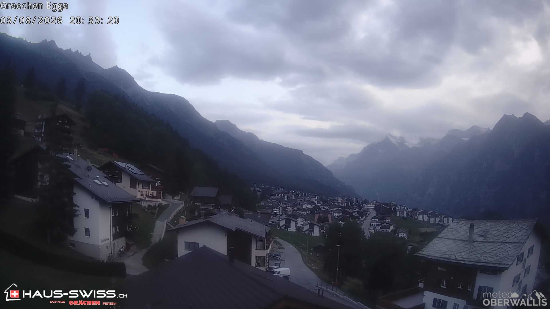 Archived image Webcam Egga - Grächen