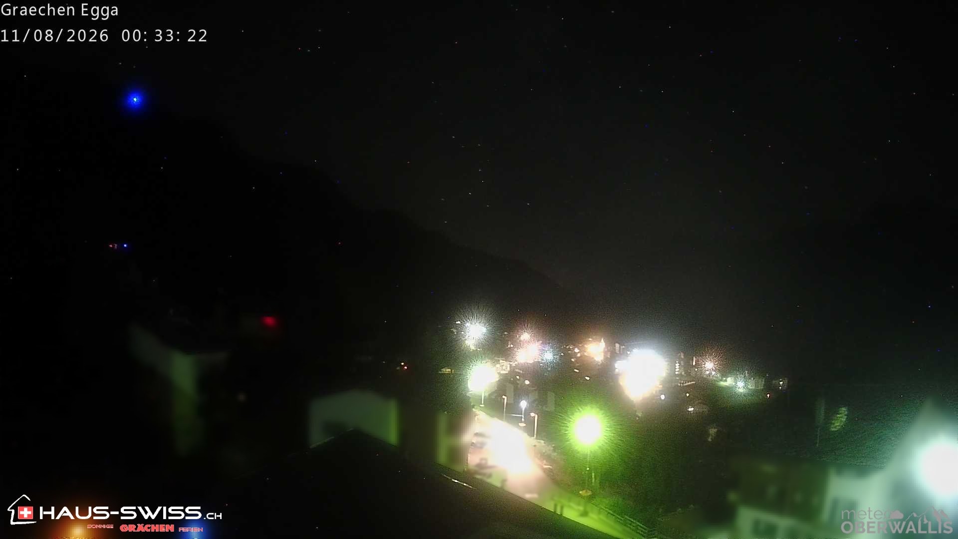Archiv Foto Webcam Egga - Blick nach Grächen