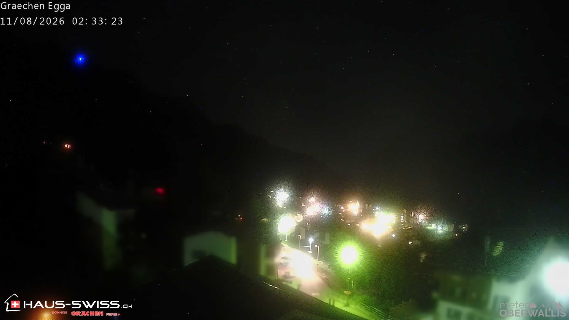 Archiv Foto Webcam Egga - Blick nach Grächen