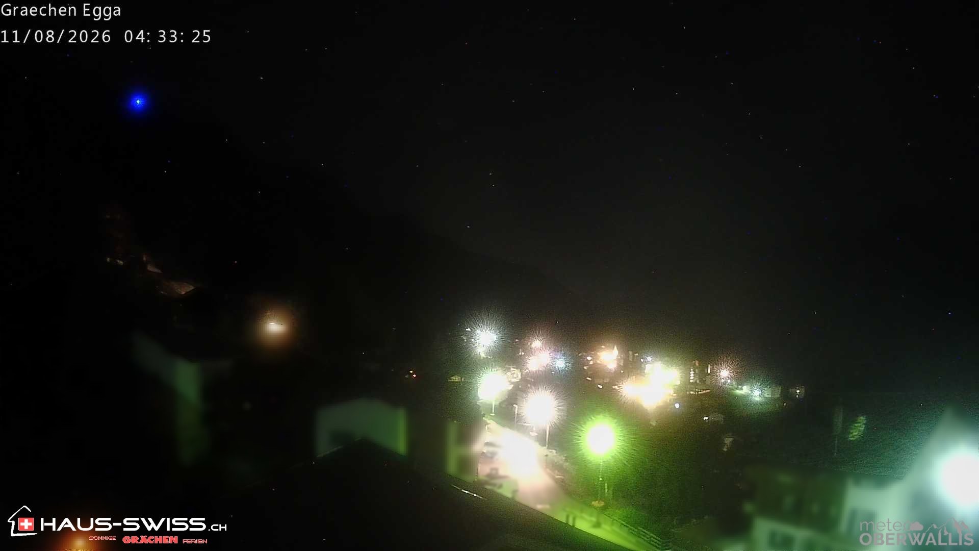 Archiv Foto Webcam Egga - Blick nach Grächen