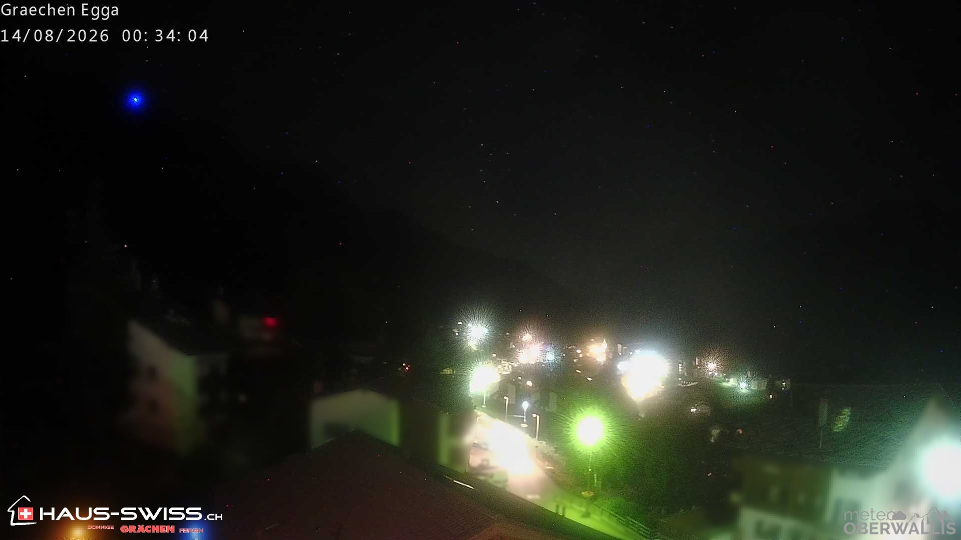 Archiv Foto Webcam Egga - Blick nach Grächen
