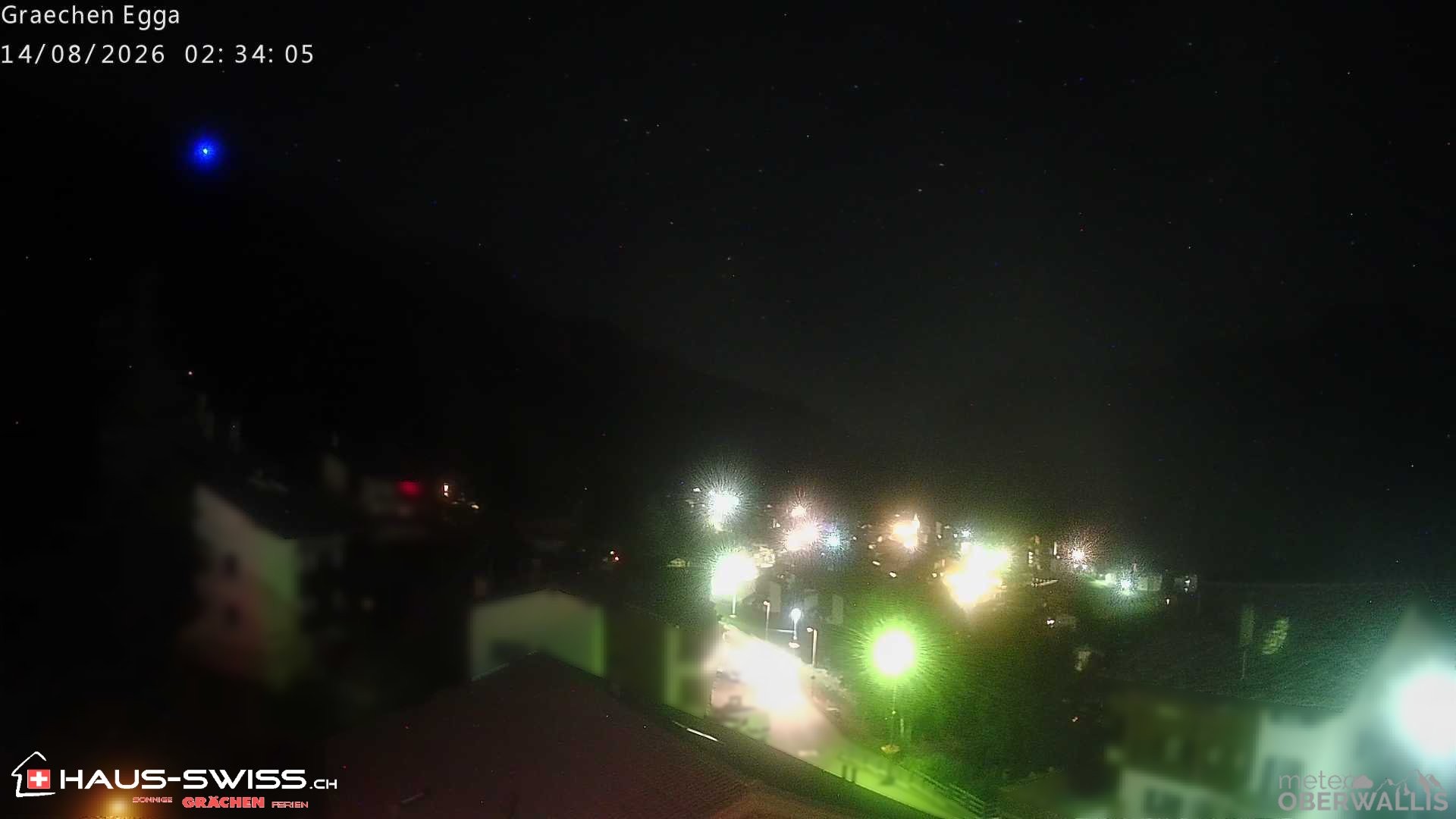 Archiv Foto Webcam Egga - Blick nach Grächen
